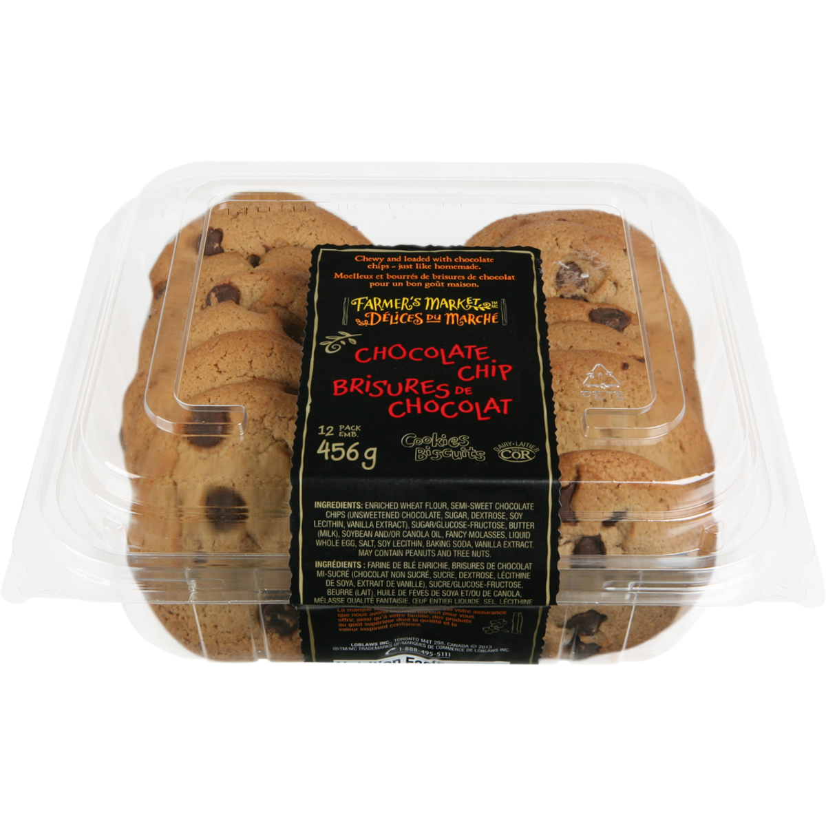 Farmer's Market Chocolate Chip Cookies, 456 g