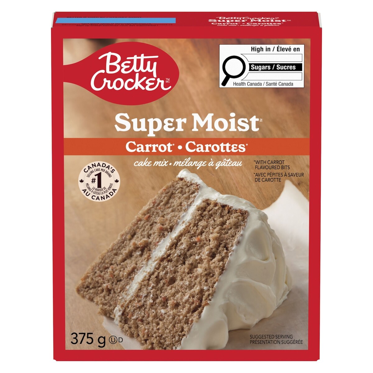 Betty Crocker SuperMoist Cake Mix Carrot, 375 g