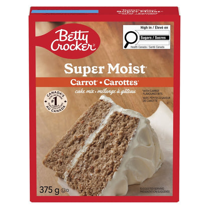 Betty Crocker SuperMoist Cake Mix Carrot, 375 g