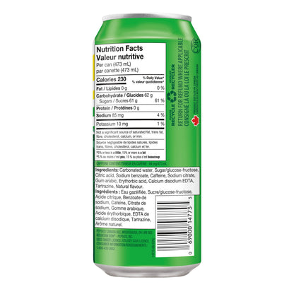 Mtn Dew Soft Drink Can, 473 mL
