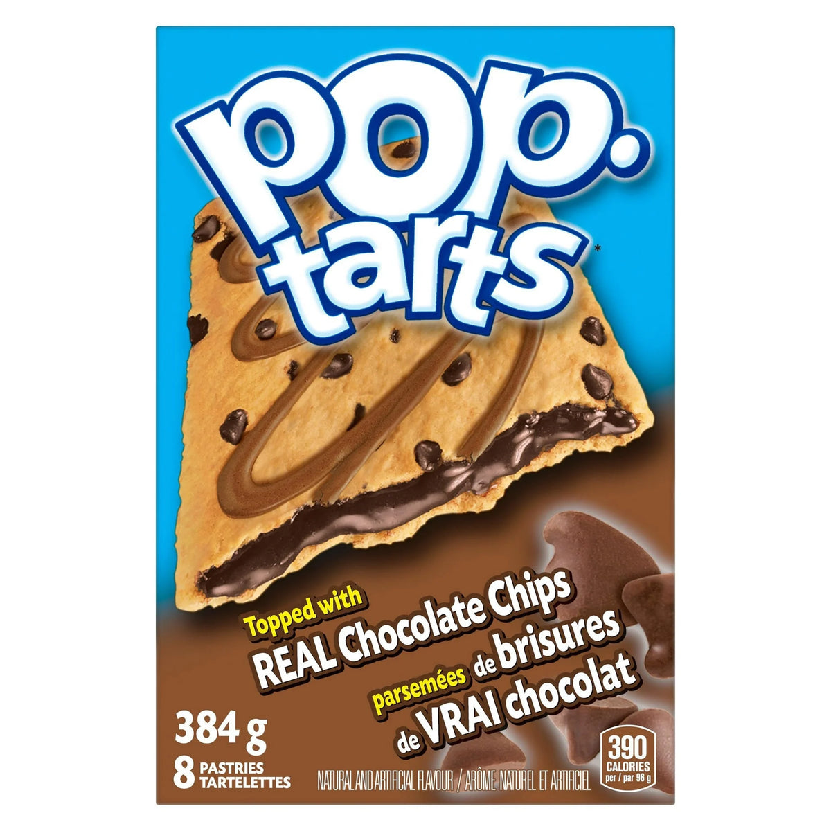 Pop-Tarts Chocolate Chip Toaster Pastries, 384 g