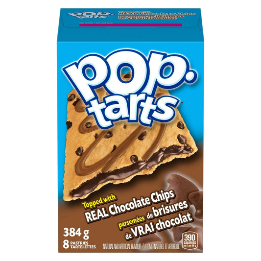 Pop-Tarts Chocolate Chip Toaster Pastries, 384 g