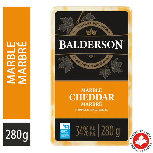 Balderson Marble Cheddar Cheese, 280 g