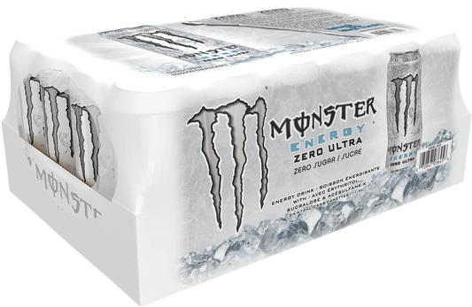 Monster Energy Zero Ultra, 24 × 473 mL