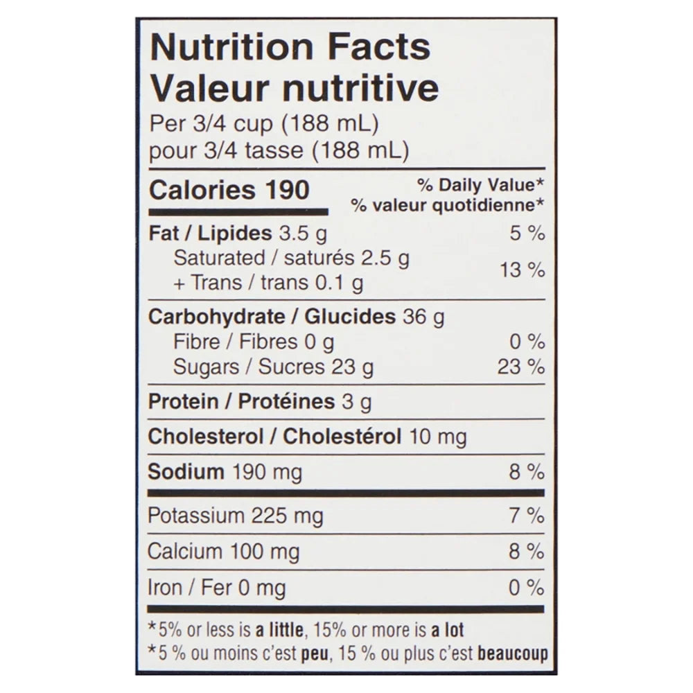 Chapman's Salty Caramel and Vanilla Bean Frozen Yogurt Tub, 2 L