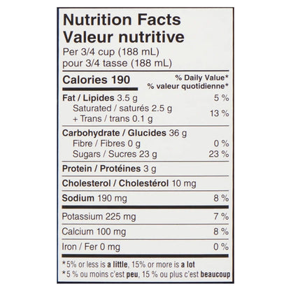Chapman's Salty Caramel and Vanilla Bean Frozen Yogurt Tub, 2 L