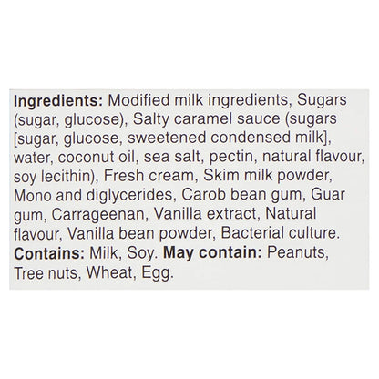 Chapman's Salty Caramel and Vanilla Bean Frozen Yogurt Tub, 2 L