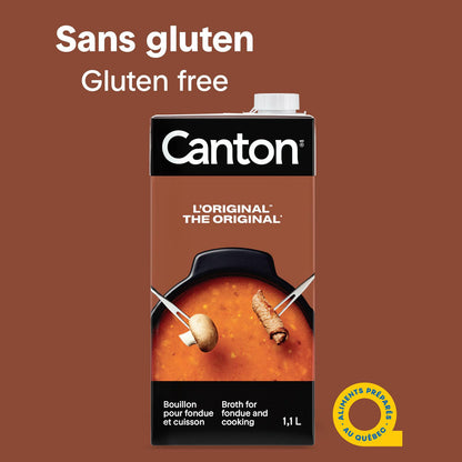 Canton The Original Broth for Fondue and Cooking, 1.1 L