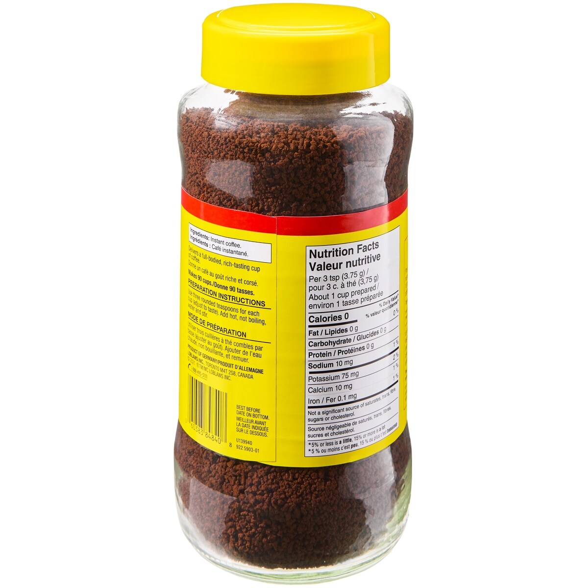 No Name Instant Coffee, 340 g