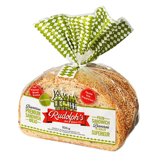 Rudolph's Bavarian Premium Sandwich Bread, 2 × 500 g