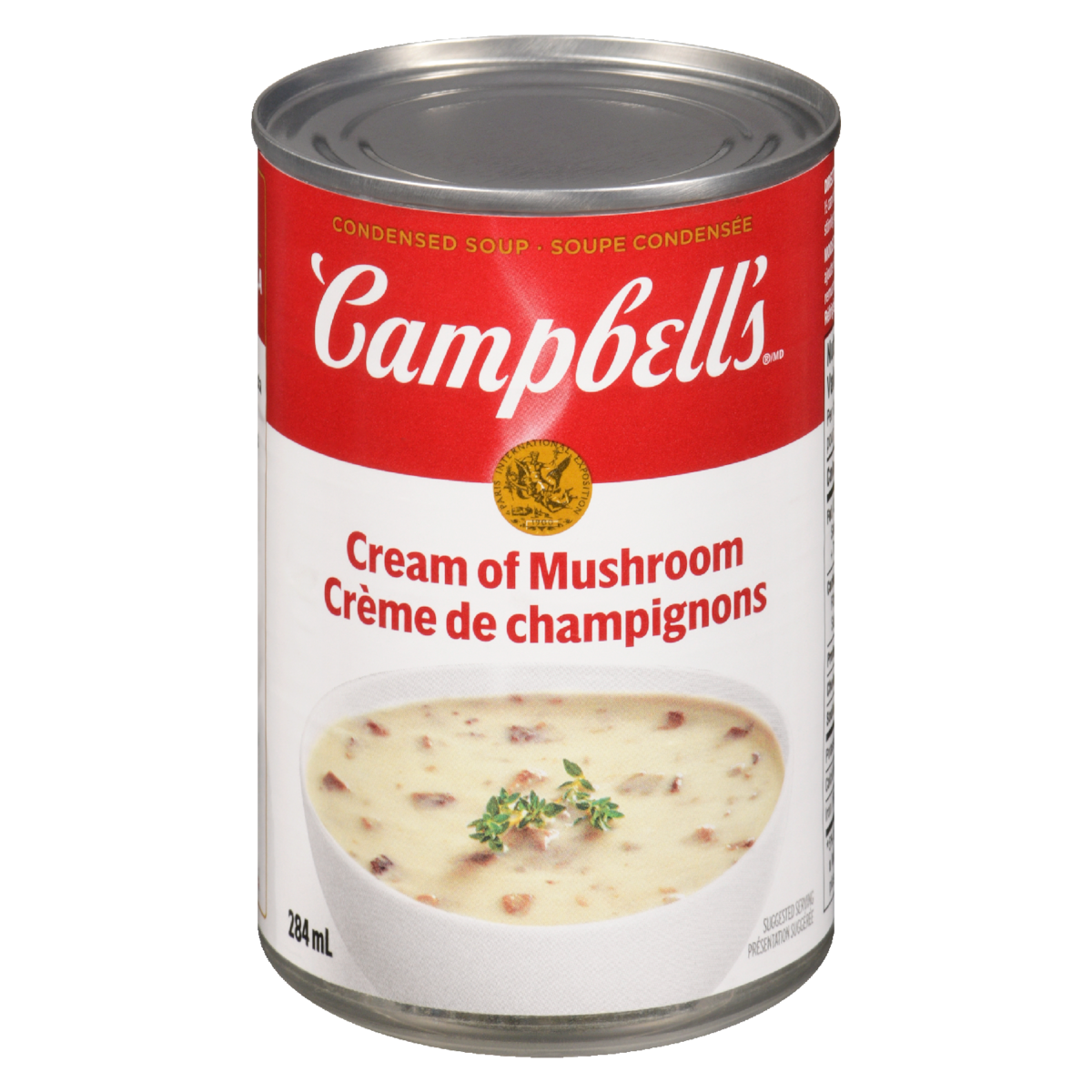 Campbell's Cream of Mushroom Condensed Soup, 284 mL