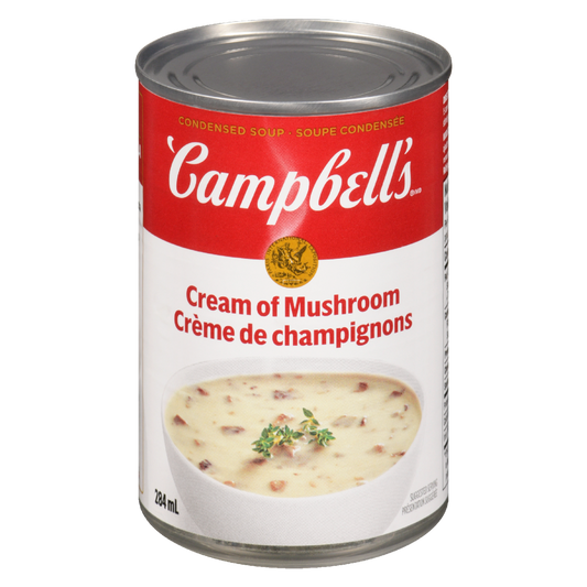 Campbell's Cream of Mushroom Condensed Soup, 284 mL
