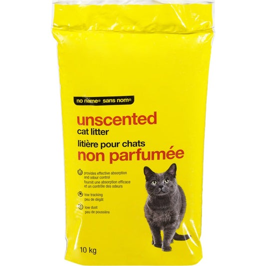 No Name Unscented Cat Litter, 10 kg