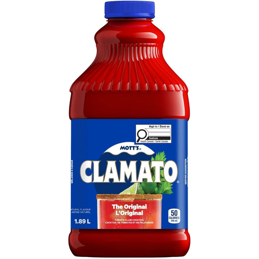 Mott's Clamato Original, 1.89 L