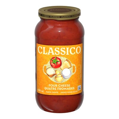 Classico Four Cheese Pasta Sauce, 600 mL