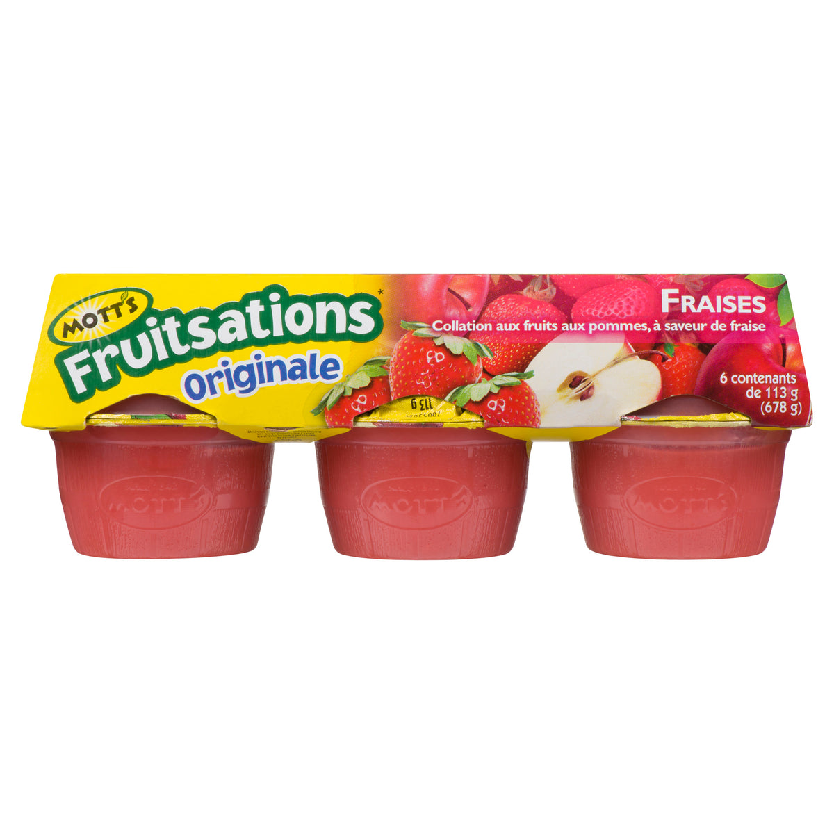 Mott's Fruitsations Strawberry Apple Fruit Snacks, 6 × 113 g
