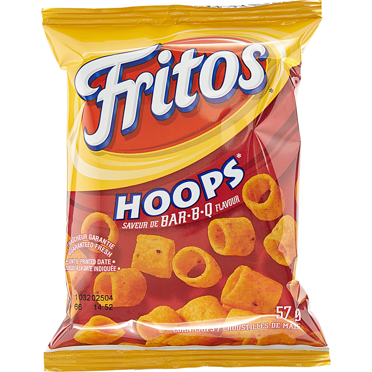 Fritos Hoops Bar-B-Q Corn Chips, 40 × 57 g