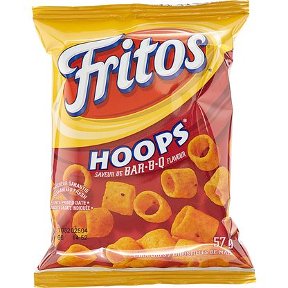 Fritos Hoops Bar-B-Q Corn Chips, 40 × 57 g