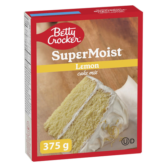 Betty Crocker Super Moist Lemon Cake Mix, 375 g