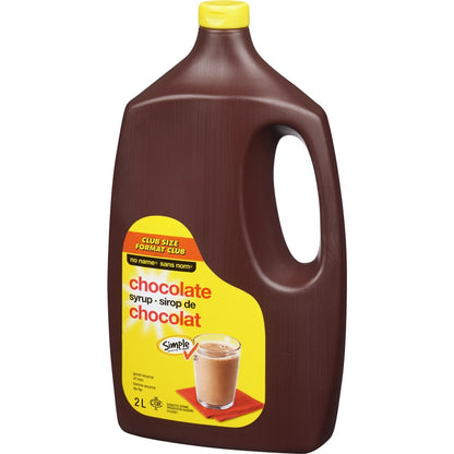 No Name Chocolate Syrup, 2 L