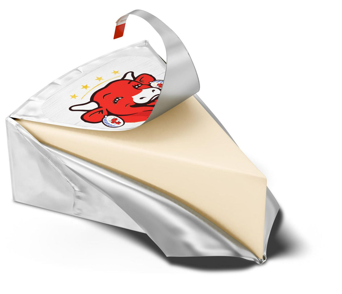 The Laughing Cow Original Spreadable Cheese Wedges, 8 Portions, 133 g
