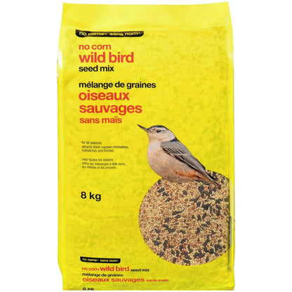 No Name No-Corn Wild Bird Seed Mix, 8 kg