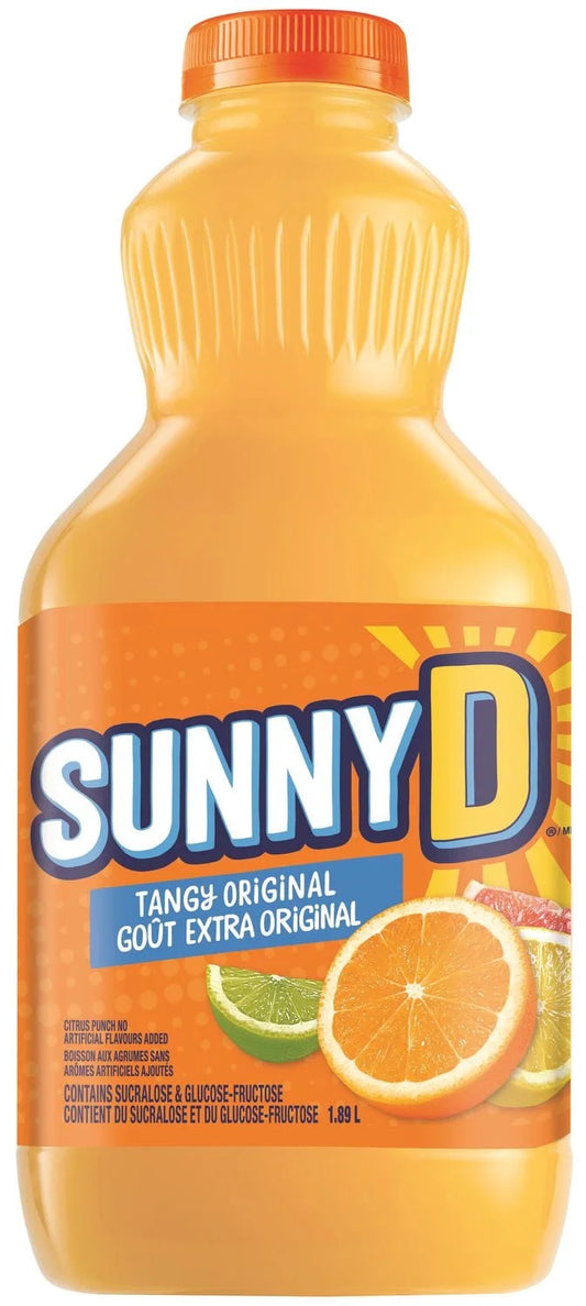 SunnyD Tangy Original Citrus Drink, 1.89 L