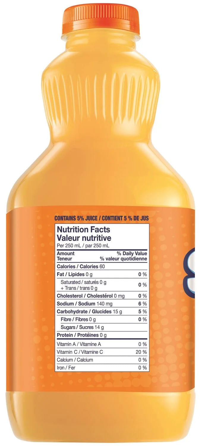 SunnyD Tangy Original Citrus Drink, 1.89 L