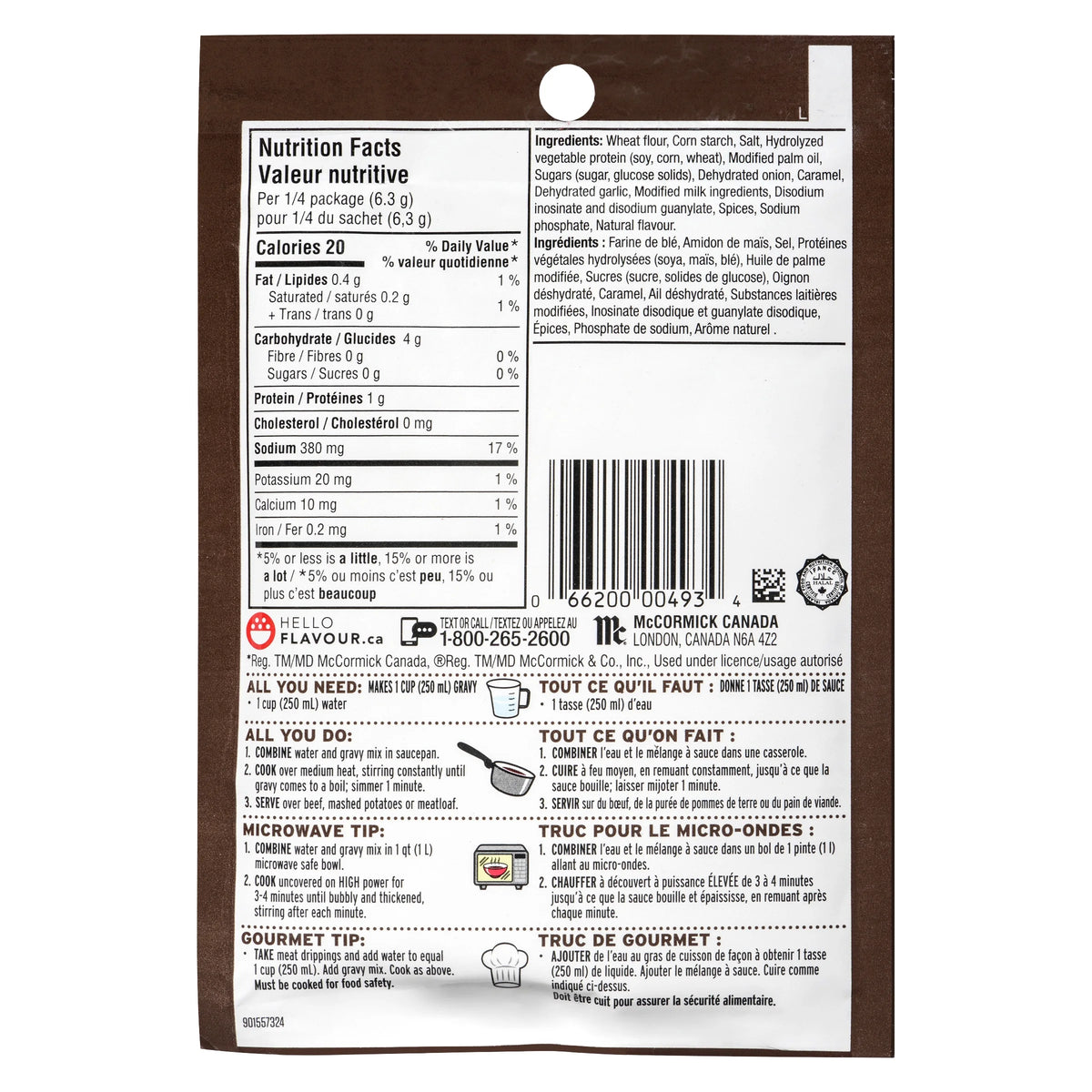 Club House Brown Gravy Mix, 25 g