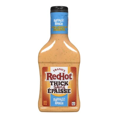 Frank's RedHot Buffalo 'N Ranch Thick Sauce, 354 mL