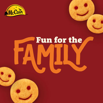McCain Smiles Smiley Face Fries, 650 g