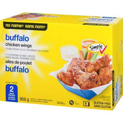 No Name Buffalo Chicken Wings, 908 g