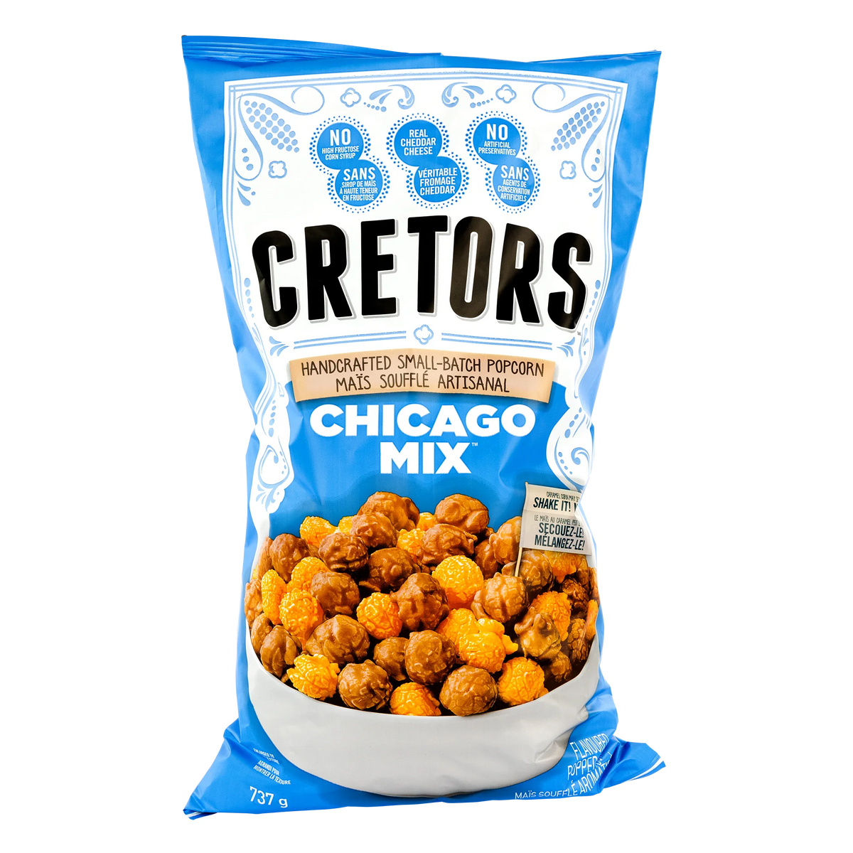 G.H. Cretors Chicago Mix Popcorn, 737 g