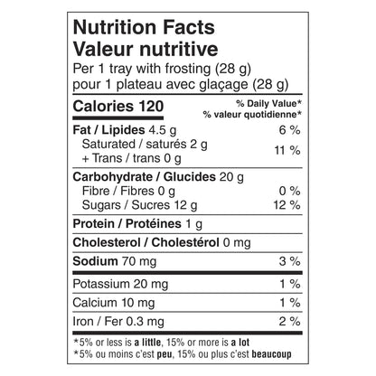 Dunkaroos Vanilla Cookies & Cinnamon Toast Crunch Frosting, 6 Trays, 168 g