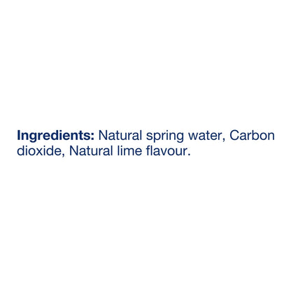 Montellier Lime Carbonated Natural Spring Water, 10 × 355 mL
