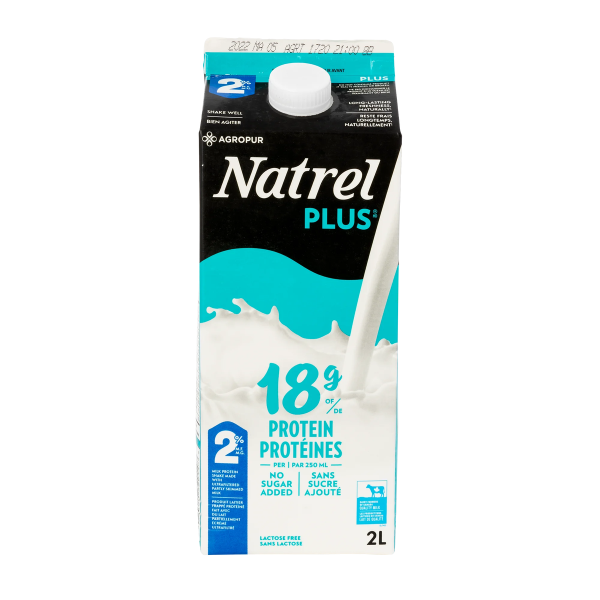Natrel Plus 2% Milk, 2 L