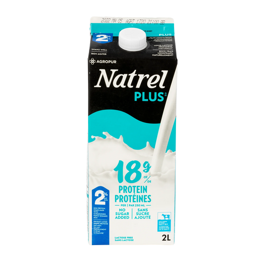 Natrel Plus 2% Milk, 2 L