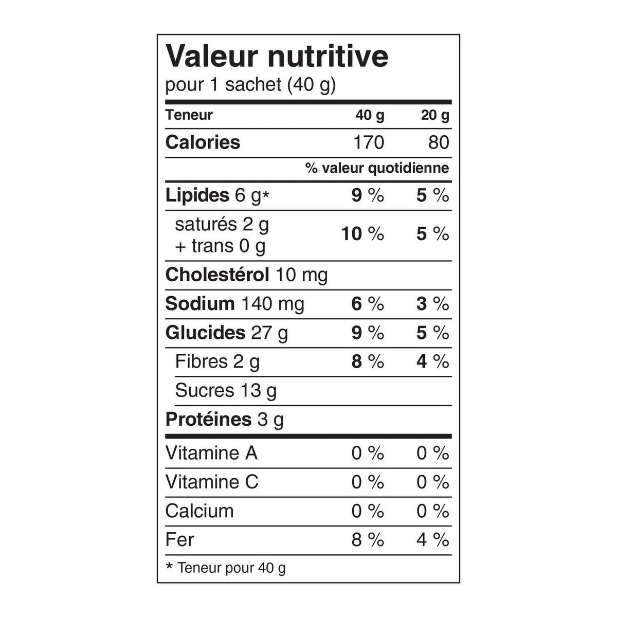 Dare Bear Paws Chocolate Chip Cookies, 240 g