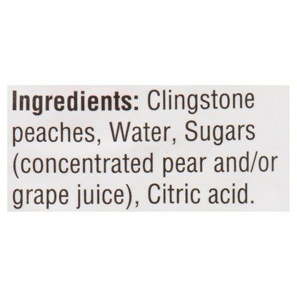 Del Monte Peach Halves in Juice from Concentrate, 398 mL