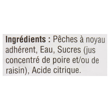 Del Monte Peach Halves in Juice from Concentrate, 398 mL