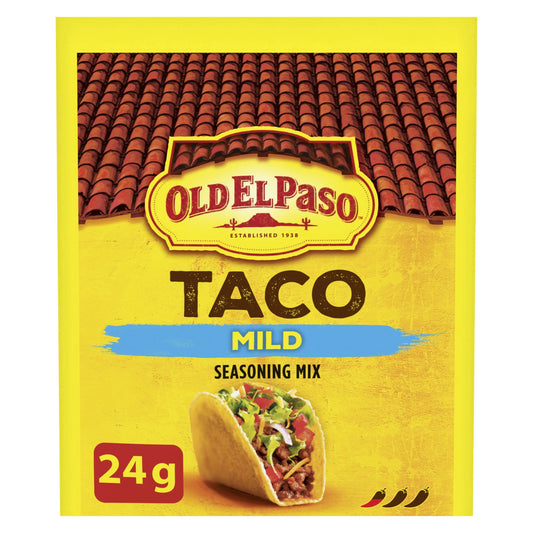 Old El Paso Taco Seasoning Mix Mild, 24 g