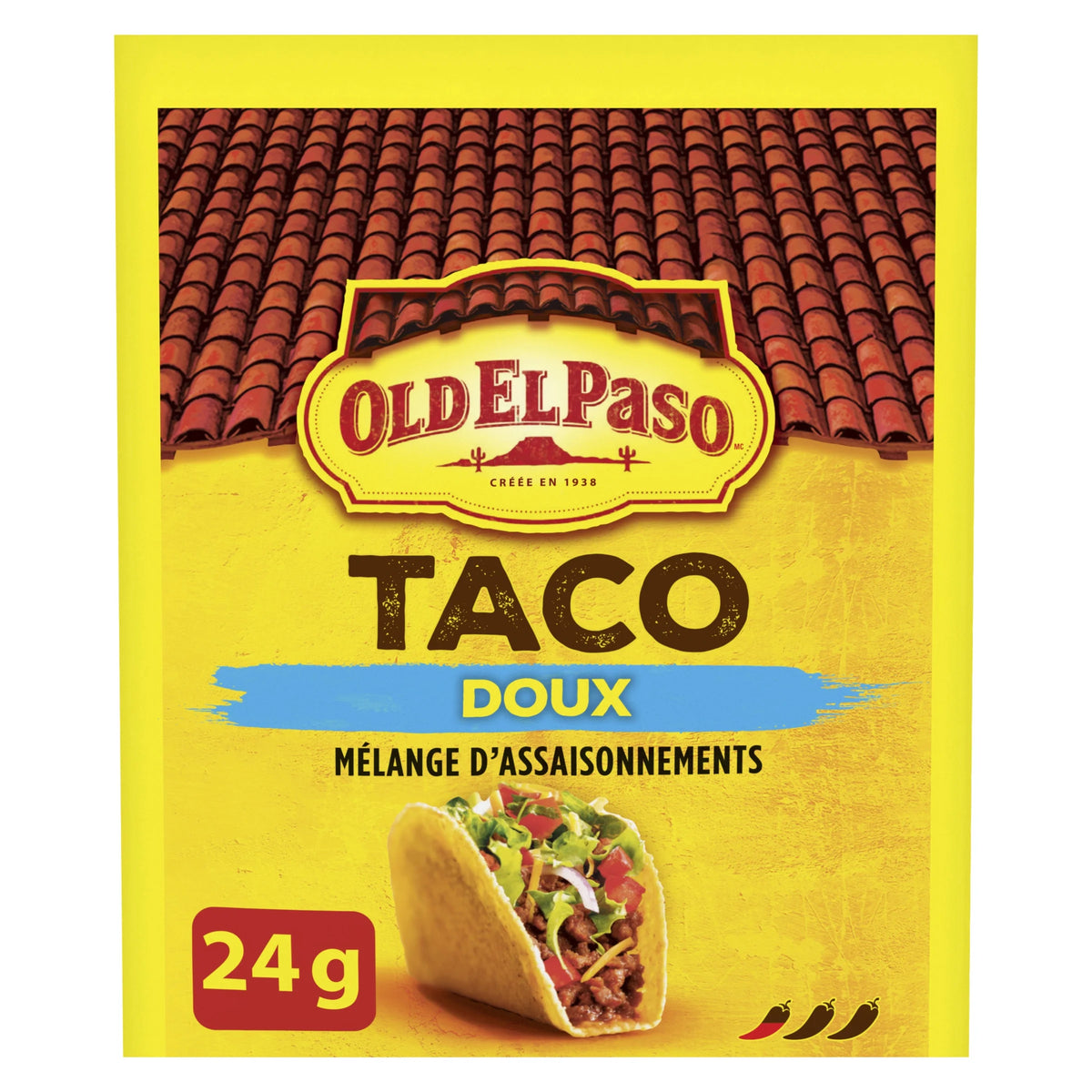 Old El Paso Taco Seasoning Mix Mild, 24 g