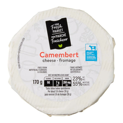 Your Fresh Market Camembert Cheese, 170 g