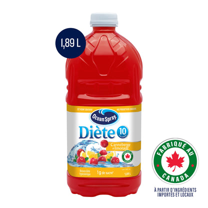 Ocean Spray Diet Cran-Lemonade Juice Drink, 1.89 L