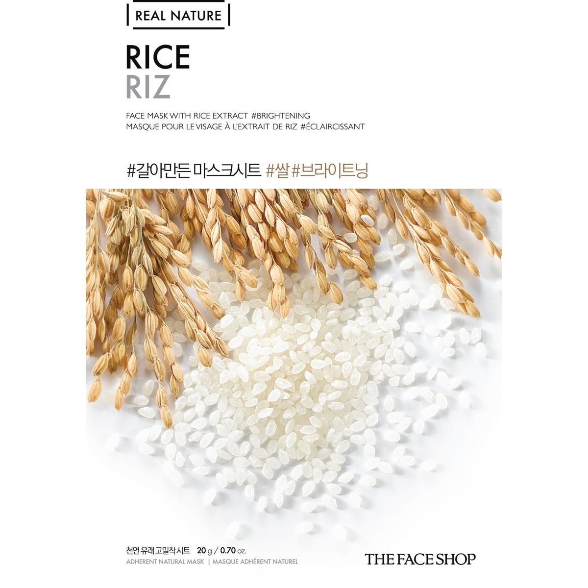 The Face Shop Real Nature Rice Face Mask
