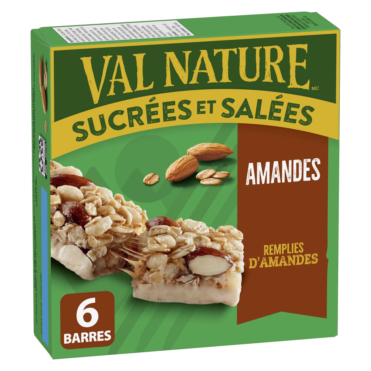 Nature Valley Sweet & Salty Nut Almond Granola Bars, 6 Bars, 210 g