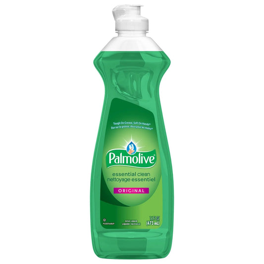 Palmolive Essential Clean Liquid Dish Soap, Original Scent, 473 mL