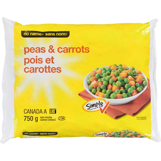 No Name Peas and Carrots, 750 g