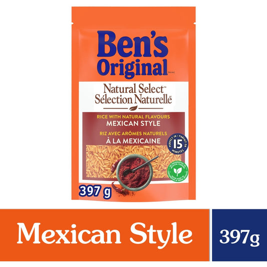 Ben's Original Natural Select Mexican Style Rice, 397 g