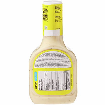 No Name Light Ranch Dressing, 475 mL